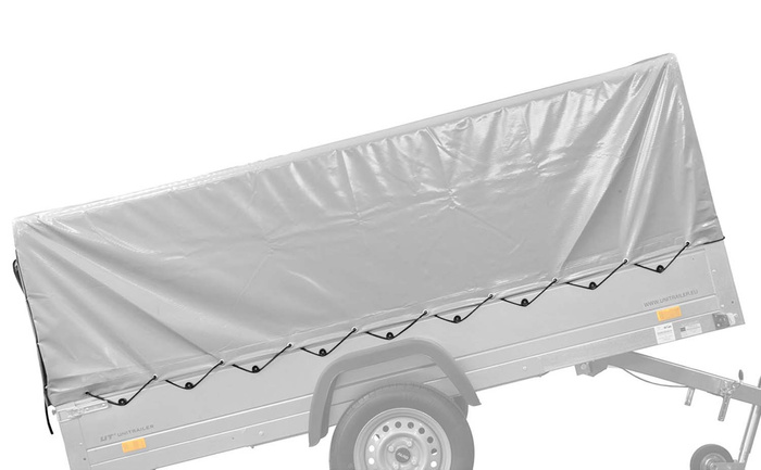 Funda para bastidor h-800 Lona UNITRAILER para remolque 264x125cm GARDEN 264 KIPP y EXPERT PLUS 2612