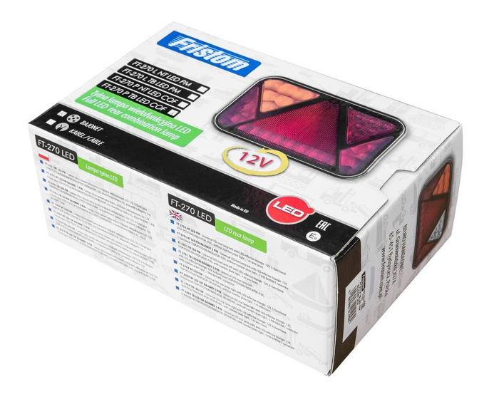 Luces traseras FRISTOM FT-270 LED 7 funciones izquierda+derecha