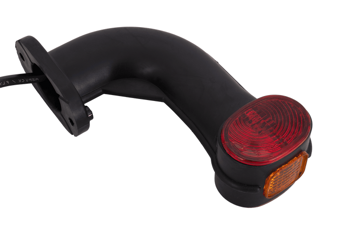 Lámpara de posición derecha ASPÖCK SUPERPOINT II sobre brazo de goma