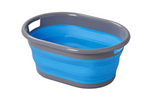 Cesta de lavandería plegable ProPlus 370311 para caravanas y viajes, 17 litros.