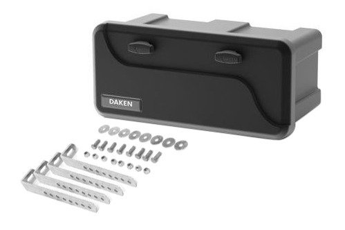 Caja de herramientas Daken BLACKIT 550 - doble cerradura y soportes